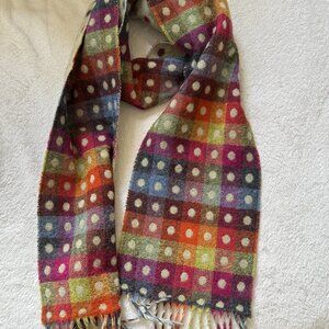 100% Lambswool Reversible Scarf - Bronte Moon